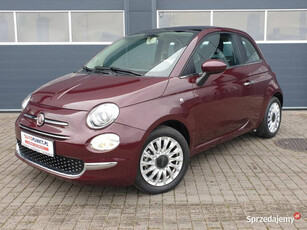 FIAT 500, 2021r. * Fv23% * Gwarancja przebiegu i serwisu * Panorama * Temp…