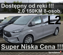 Ford Tourneo Custom L2 150 Nowy Titanium Kamera Drzwi lewe Dostępny od ręk…