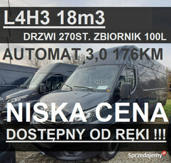 Iveco Daily 35S18 H 18m3 L4H3 Automat 176KM Zbiornik 100l Super Niska Cena