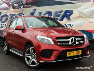 Mercedes GLE 350 AMG, salon, 1 wł. serwis ASO W166 (2015-2019)