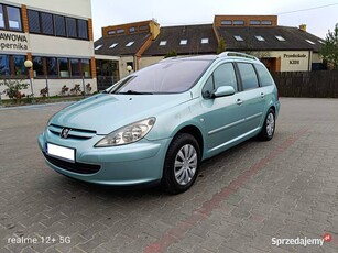 Peugeot 307 SW 2.0 136KM LPG / Hak / Sprawna Klima / Panorama / 7 os