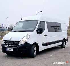 Renault Master III max 9os. webasto, klima, konfiguracja foteli