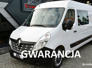 Renault Master max master L3H2 7 osobowy brygadowka doka hak 3500kg