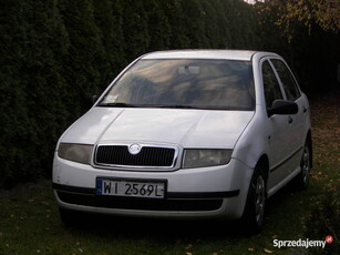 Skoda Fabia 1 1.4mpi uszkodzona salon Polska