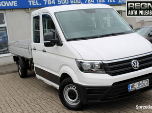 Volkswagen Crafter 7-osób Doka SalonPL FV23% Skrzynia ASO Gwarancja 94227-…