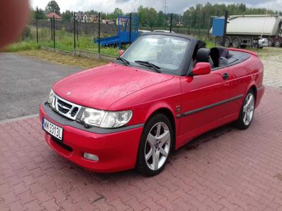 Saab 9-3 AERO Cabrio 2.0T 205KM czerwone Youngtimer