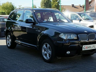 BMW X3 3,0D 218KM AUTOMAT, Pełnosprawny, Zarejestrowany, Bogato Wyposażony,