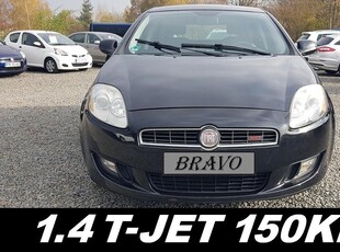 Fiat Bravo II 1.4 T-JET 150KM Bardzo Zadbany SERWIS Oryginalny Przebieg OPŁACONY