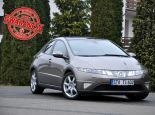 Honda Civic VIII 1.8i(140KM)*133tyś.km*Xenon*Panorama*Automat*Welur*F1*2xParkt*Alu17