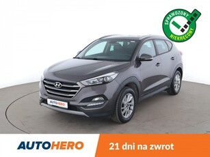 Hyundai Tucson III skóra, navi, klima auto, kamera i czujniki parkowania, grzane fotele