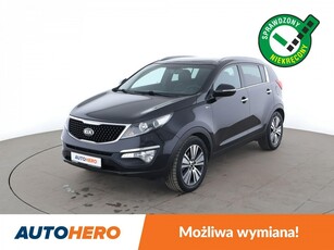 Kia Sportage III Automat, 4x4, 185KM, xenon, skóra, navi, panorama, kamera i czujniki