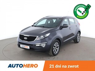 Kia Sportage III klima auto, czujniki parkowania, grzane fotele i kanapa