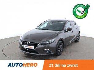 Mazda 3 III bi-xenon, navi, klima auto, kamera i czujniki parkowania, grzane fot