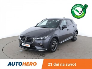 Mazda CX-3 automat 4x4 navi kamera 150KM grzane fotele Bluetooth półskóra