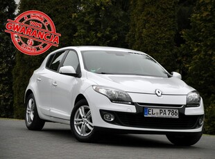 Renault Megane III 1.6i(100KM)*Lift*Led*Duża Navi*Welur*2xParktronik*I Wł*Alu16