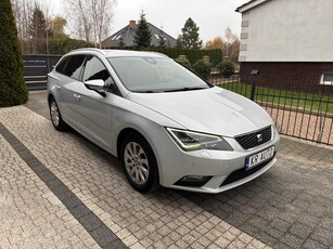 SEAT Leon III 1.6 TDi 110KM Automat FULL LED Navi Tempomat Klimatronik PDC !!