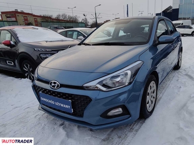 Hyundai i20 1.2 benzyna 84 KM 2019r. (Kraków, Nowy Targ)