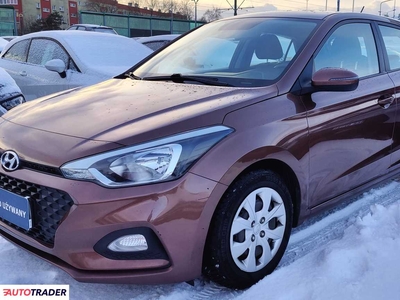 Hyundai i20 1.2 benzyna 84 KM 2019r. (Kraków, Nowy Targ)