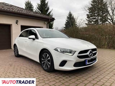 Mercedes A-klasa 1.5 diesel 116 KM 2020r. (Piaseczno, k. Warszawy POLUB NAS NA: https://www.facebook.com/poleasingowesamochody/ i bądź zawsze na bieżąco z ofertą.)