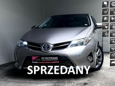 Toyota Auris 1.8 Benzyna+HYBRID LED Panoramiczny dach Półskóra Tempomat II (2012-)