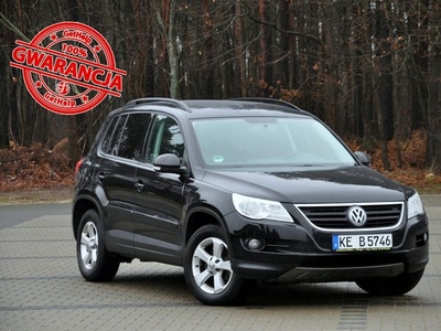 Volkswagen Tiguan 2.0TDI(140KM)*4x4*Kolorowa Navi*Welur*Reling*I Właściciel*Alu16