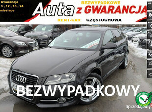 Audi A3 1.6TDi Sportback OPŁACONY Bezwypadkowy Nawigacja Serwis GWARANCJA …