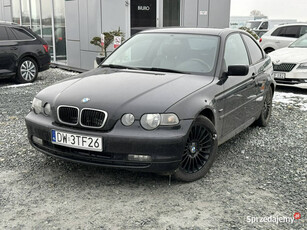 BMW 318 318ti compact 2.0 143KM polift, skóry, fotele sport, M-pakiet E46 …