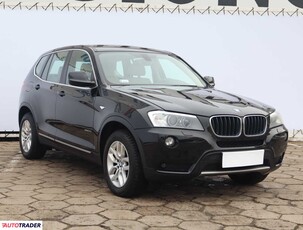 BMW X3 2.0 181 KM 2013r. (Piaseczno)