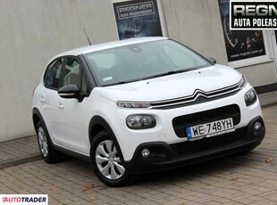 Citroen C3 1.2 benzyna 82 KM 2020r. (Sokołów)