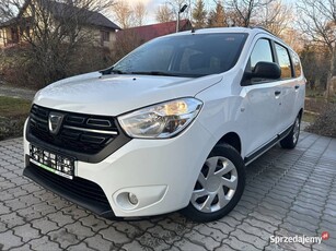 Dacia Lodgy 2018r Bezwypadkowy, Serwisowany w ASO, Klimatyzacja, Bluetooth