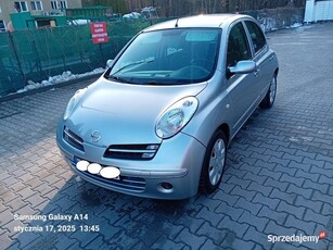 Nissan Micra 2007r. 1.2B -Lpg,Klima,Zarej.