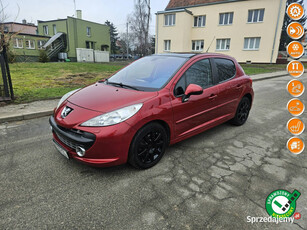 Peugeot 207 Opłacony Zdrowy Zadbany Serwisowany Panorama Klima Alu Czujniki