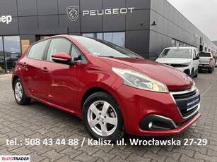 Peugeot 208 1.2 benzyna 82 KM 2016r. (Ostrów Wielkopolski)