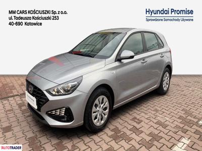Hyundai i30 1.5 benzyna 110 KM 2021r. (Katowice)