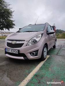 Chevrolet Spark 1.2 benzyna 2010 klima 4x el.szyby