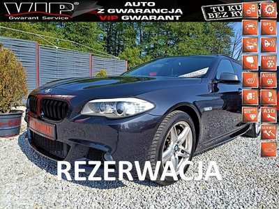 BMW SERIA 5 VI (F07/F10/F11) BMW SERIA 5 3.0 300KM, Full Opcja, M-Pakiet, Panorama, HeadUp, Ks. Serwis