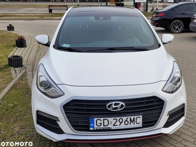 Hyundai i30 turbo, 186KM, szyberdach, salon Polska, 1 właściciel