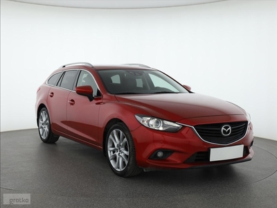 Mazda 6 III , Salon Polska, Serwis ASO, Skóra, Navi, Xenon, Bi-Xenon,