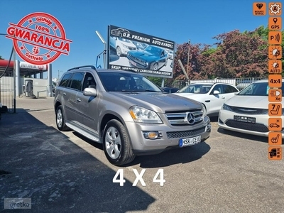 Mercedes-Benz Klasa GL X164 4.7 V8 340 KM 4-Matic, DVD, Automat, Skóra, Alu, Pneumatyka, Xenon