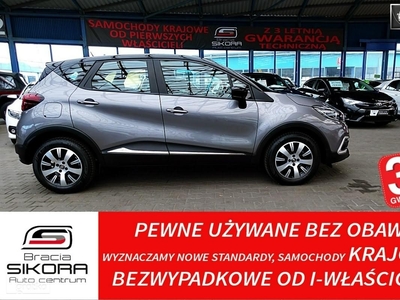 Renault Captur AUTOMAT+Navi+LED TYLKO 33tyskm 3Lata GWARANCJA I-wł Kraj Bezwypadkow