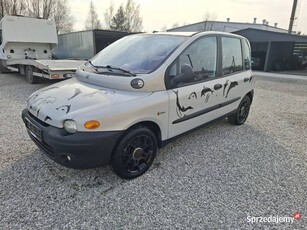 Fiat Multipla 1.6 16v. Rok 2000. Bez żadnej korozji. SOCHAN