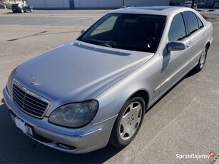 Mercedes S-klasa W220 3.7 benzyna 2005