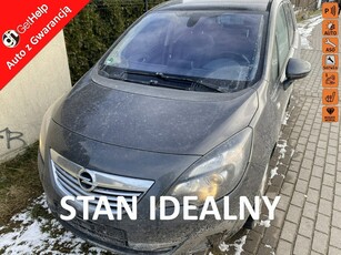 Opel Meriva B Edition,podgrz. fotele i kierownica, czujniki p/t, szklany dach, skó