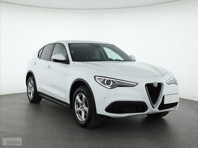 Alfa Romeo Stelvio , Salon Polska, Serwis ASO, Automat, Skóra, Xenon, Bi-Xenon,