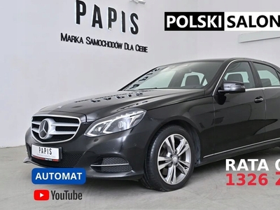 Mercedes Klasa E W212 Limuzyna Facelifting 350 306KM 2013