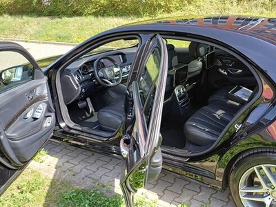 Mercedes S 500 L 4Matic Pakiet i Stylig AMG+1WŁ+ ASO+TV+DVD