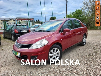 Nissan Tiida I [C11] I rej. 2009 r./1.8benz 126 KM/Salon PL/II WŁ/Serwis ASO/Zamiana/Kred