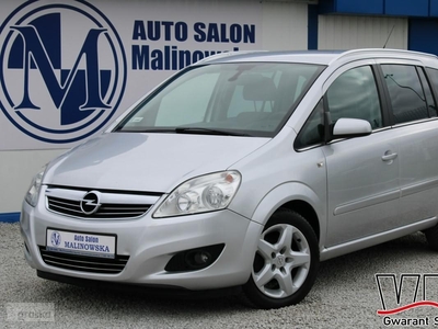 Opel Zafira B 1.8 16V 140KM 7-Osobowa Klima Sensory Halogeny Tempomat Zadbana