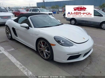 Porsche Boxster 718 Cabrio 2.5 350KM 2022