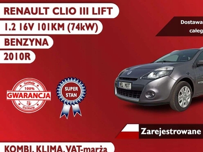 Renault Clio III Grandtour 1.2 TCE 101KM 2010